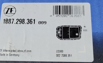 Filtr Zestaw do wymiany oleju ZF 8HP70 JEEP RAM
