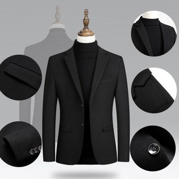 Удобная и функциональная мужская шерстяная куртка на осень и зиму.