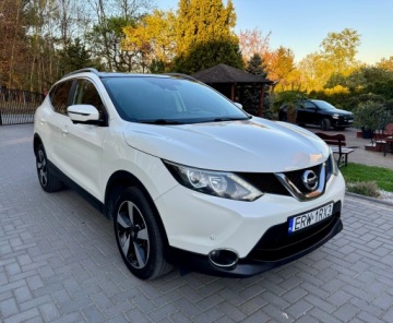 Nissan Qashqai II Crossover 1.2 DIG-T 115KM 2017 Nissan Qashqai 115KM Kamery 360 Panorama Keyless Go Oryginalny Lakier, zdjęcie 1