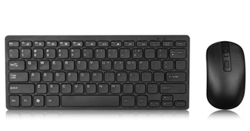 НАБОР БЕСПРОВОДНОЙ МЫШИ КЛАВИАТУРА И МЫШЬ USB MINI SLIM для ноутбука, ТВ, ПК