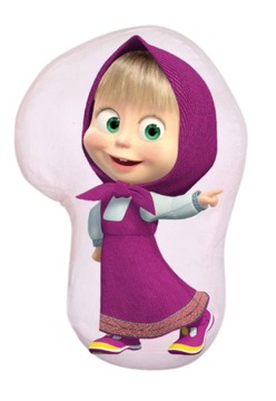 PODUSZKA PRZYTULANKA MASZA MASZKA tył plusz minky