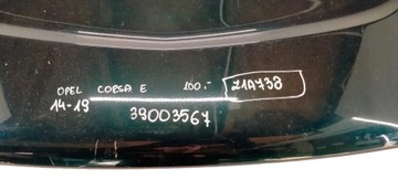 39003567 OPEL CORSA E 2014-2019 NÁRAZNÍK PŘEDNÍ