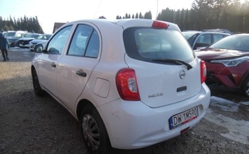 Nissan Micra IV Hatchback 5d Facelifting 1.2 80KM 2016 Nissan Micra 042017r, Salonowa, 1.2 LPG, Delikatnie uszk prawy przod. Jezd, zdjęcie 3