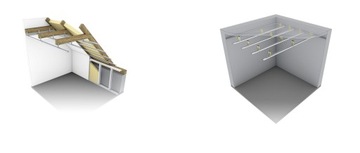 ПЛОСКАЯ ВЕШАЛКА ES ДЛЯ ПРОФИЛЕЙ CD 60 x 75 100 шт.