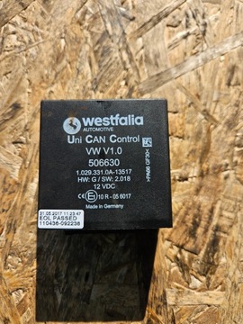 МОДУЛЬ БУКСИРОВОЧНОЙ БАЛКИ VW PASSAT B6 WESTFALIA 321534