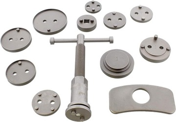 КОМПЛЕКТ ДЛЯ СНЯТИЯ ТОРМОЗНОГО ПОРШНЯ, 12 ЭЛЕМЕНТОВ.