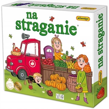 *Gra planszowa NA STRAGANIE Adamigo 07448