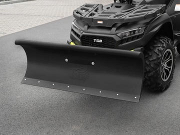 PŁUG DO QUADA ATV / UTV SHARK KOLOR CZARNY 152 CM SZEROKOŚCI Polietylenowy!