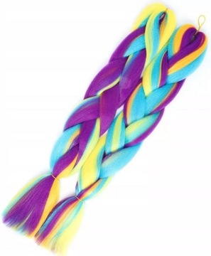 СИНТЕТИЧЕСКИЕ ВОЛОСЫ ДЛЯ МОСТОВ, ЦВЕТНЫЕ НАРАЩЕННЫЕ ВОЛОСЫ, НАПРЯЖЕННЫЕ 120 СМ, КОСИКИ 1x