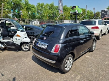 Fiat 500 II Hatchback 3d 1.2 69KM 2008 Fiat 500 1.2 Benzyna 69 KM, Klimatyzacja,, zdjęcie 4