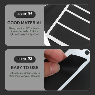 СВЕТОВЫЕ НАКЛЕЙКИ ВЫКЛЮЧЕНЫ СВЕТОДИОДНЫЕ НАКЛЕЙКИ