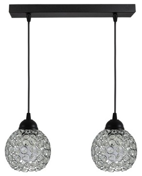 LAMPA KRYSZTAŁOWA WISZĄCA ŻYRANDOL PLAFON LED