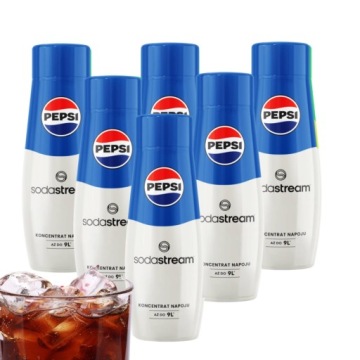 Set Sirupový koncentrát do vody SodaStream Pepsi 6x440 ml