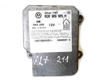 MODUŁ SENSOR AIRBAG SKODA FABIA 6Q0909605A