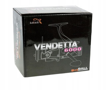 КАТУШКА VENDETTA 4000 НИЗКОСКОРОСТНАЯ 9+1 МЕТАЛЛ+SZP