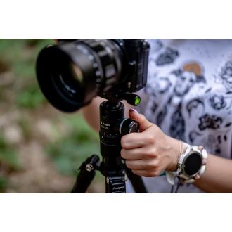 Statyw Fotopro F5 z głowicą kulową FPH-52Q - czarny