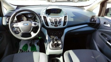 Ford C-MAX II Minivan 1.0 EcoBoost 125KM 2013 Ford C-MAX 1.0i 125kM Klima Navi Tempomat Czujniki Bluetooth Hak Pelen Ser, zdjęcie 33