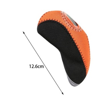 Набор чехлов на голову для айронов для гольфа, 10 шт., гибридный чехол для