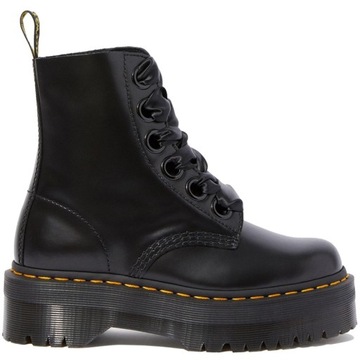 DR. MARTENS MOLLY BLACK BUTTERO r. 5(38)