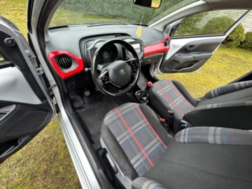 Peugeot 108 1.2 VTi 82KM 2016 Peugeot 108 1,2 PureTech 82KM 5D Klima 87.000km FV, zdjęcie 20