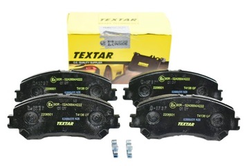 TEXTAR KLOCKI HAMULCOWE PRZÓD NISSAN QASHQAI II