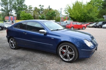 Mercedes Klasa C W203 Coupe W203 2.0 (C 200 Kompressor) 163KM 2001 Mercedes-Benz Klasa C Bemowo 2.0 Benzyna, 2001 rok produkcji KOMIS TYSIA, zdjęcie 2