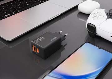 XBLITZ XC2 БЫСТРОЕ СЕТЕВОЕ ЗАРЯДНОЕ УСТРОЙСТВО GaN3 65 Вт Power Delivery Quick Charge