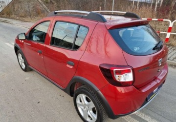 Dacia Sandero II Hatchback 5d TCe  90KM 2014 Dacia Sandero Stepway 90KM 1wlasciciel Alu Czujniki Parkowania Zarejestro, zdjęcie 4
