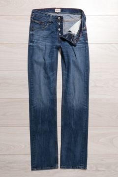 TOMMY HILFIGER DENIM WILSON SPODNIE JEANSY 33/34