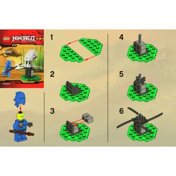 Lego Instrukcja - Ninja Training 30082