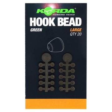 KORDA HOOK BEAD LARGE STOPERY NA HACZYK