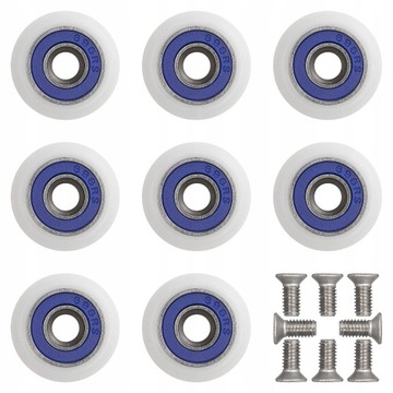 8x KÓŁKA DO KABINY PRYSZNICOWEJ ROLKA ŁOŻYSKO 20mm