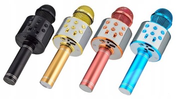DiscoLights Караоке-микрофон с наушниками