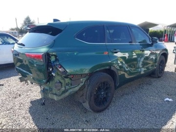 Toyota Highlander III 2023 Toyota Highlander 2023r, Hybrid, LE, 2.5L, 4x4 2.5 Hybryda 243KM, zdjęcie 6