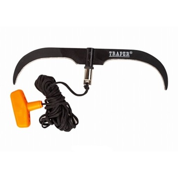 NIEZAWODNA KOSA TRAPER DO WYCINANIA ROŚLIN PODWÓJNA Z LINKĄ