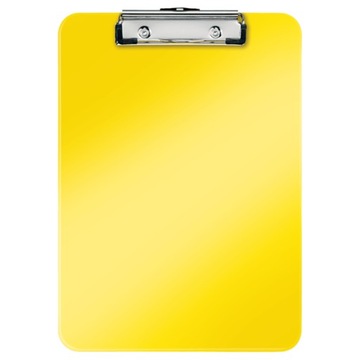 Deska z klipem LEITZ CLIPBOARD WOW A4 żołta