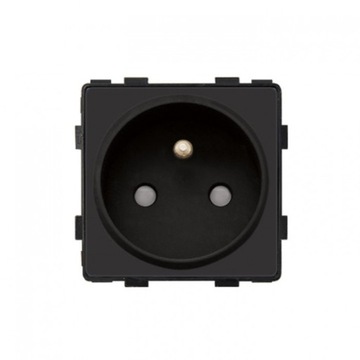 B-LINE DLX CZARNE GNIAZDO ELEKTRYCZNE Z BOLCEM