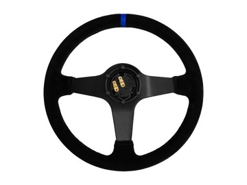 Спортивный руль JRspec 350 мм со смещением 80 мм.