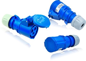 РОЗЕТКА PCE SHARK ПОРТАТИВНАЯ 16А 3П 230В 213-6