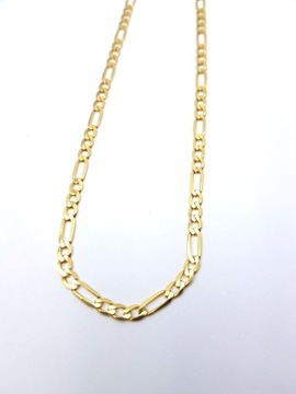 Piękny złoty łańcuszek FIGARO 11,62g pr.585