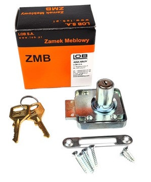 ZAMEK MEBLOWY LOB ZMB4 DO SZAFKI SZUFLADY
