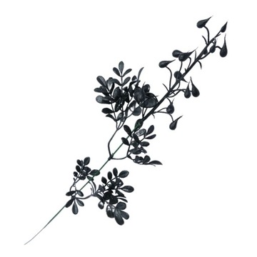 GAŁĄZKA CZARNA GAŁĄZKI LIŚCIE SZTUCZNE KWIATY