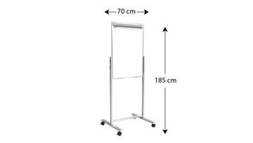 ДВУХСТОРОННИЙ Магнитный Флипчарт 70х100 + БЕСПЛАТНЫЕ ПОДАРКИ