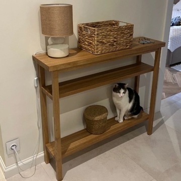 Konsola dębowa KONSOLA LOFT 100X25