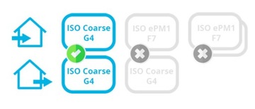 ФИЛЬТРЫ ZEHNDER COMFOAIR Q350 Q450 Q600 G4 ОРИГИНАЛ