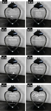 ЭЛЕГАНТНАЯ ГРАФИКА С ГРАВИРОВКОЙ для любимой жены любимого мужа