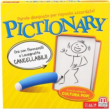 Mattel Pictionary KALAMBURY - wersja Włoska