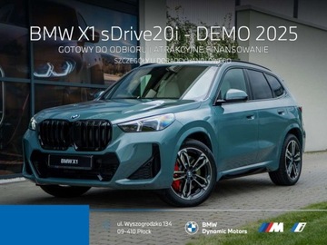 BMW X1 U11 2025 BMW X1 sDrive20i 170 KM mHEV - Adaptacyjne LEDy - Kamera 360 - HarmanKardon