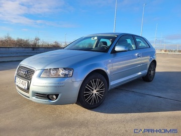 Audi A3 8P Hatchback 3d 1.6 102KM 2007 Audi A3 3-drzwiowe 1.6 MPi nowe opony Serwis Bezwypadkowy 1.6 Benzyna 102KM, zdjęcie 2