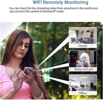 Flashstar Mini WiFi камера 1080P HD ночного видения с обнаружением движения